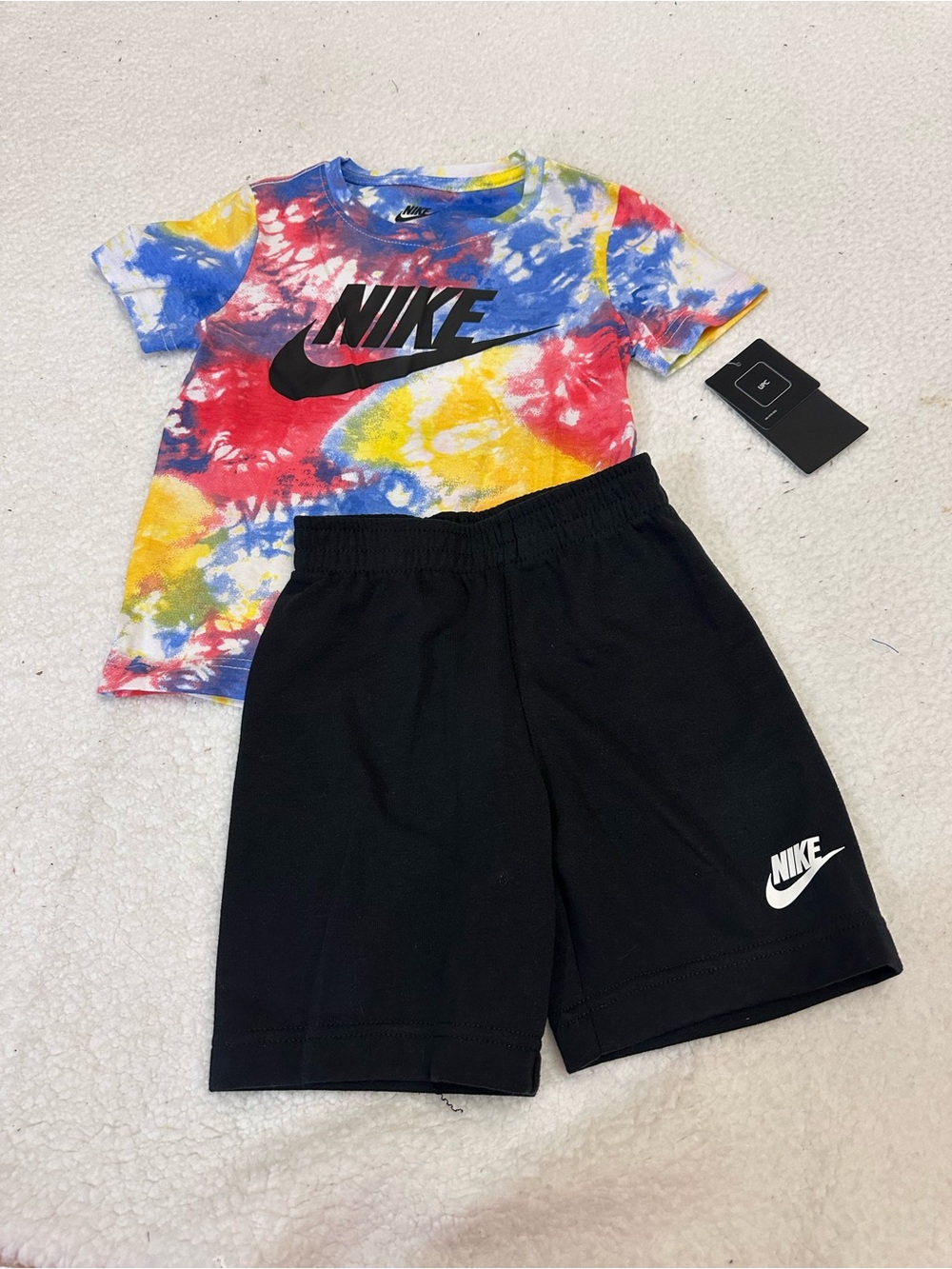 Boy’s Nike Tie-Dye Tee and Short Set
